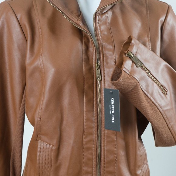 NWT 🌟Host Pick 🌟 Kenneth Cole moto jacket - large - Picture 6 of 12